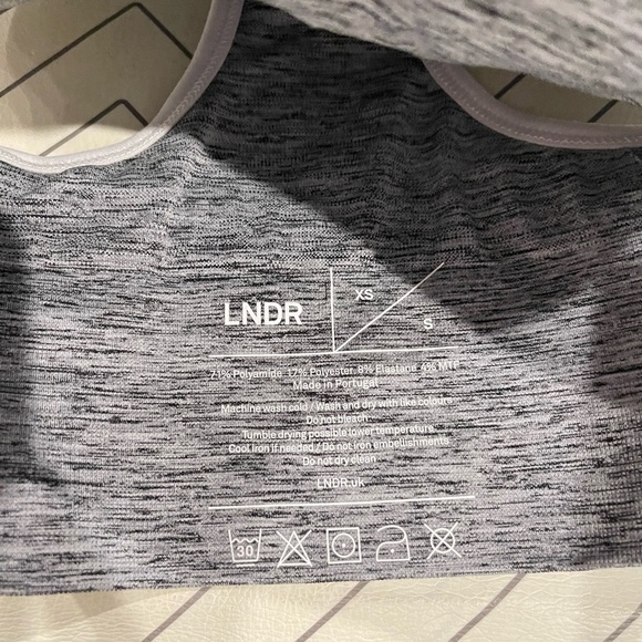 LNDR Grey Sports Bra - Picture 5 of 8